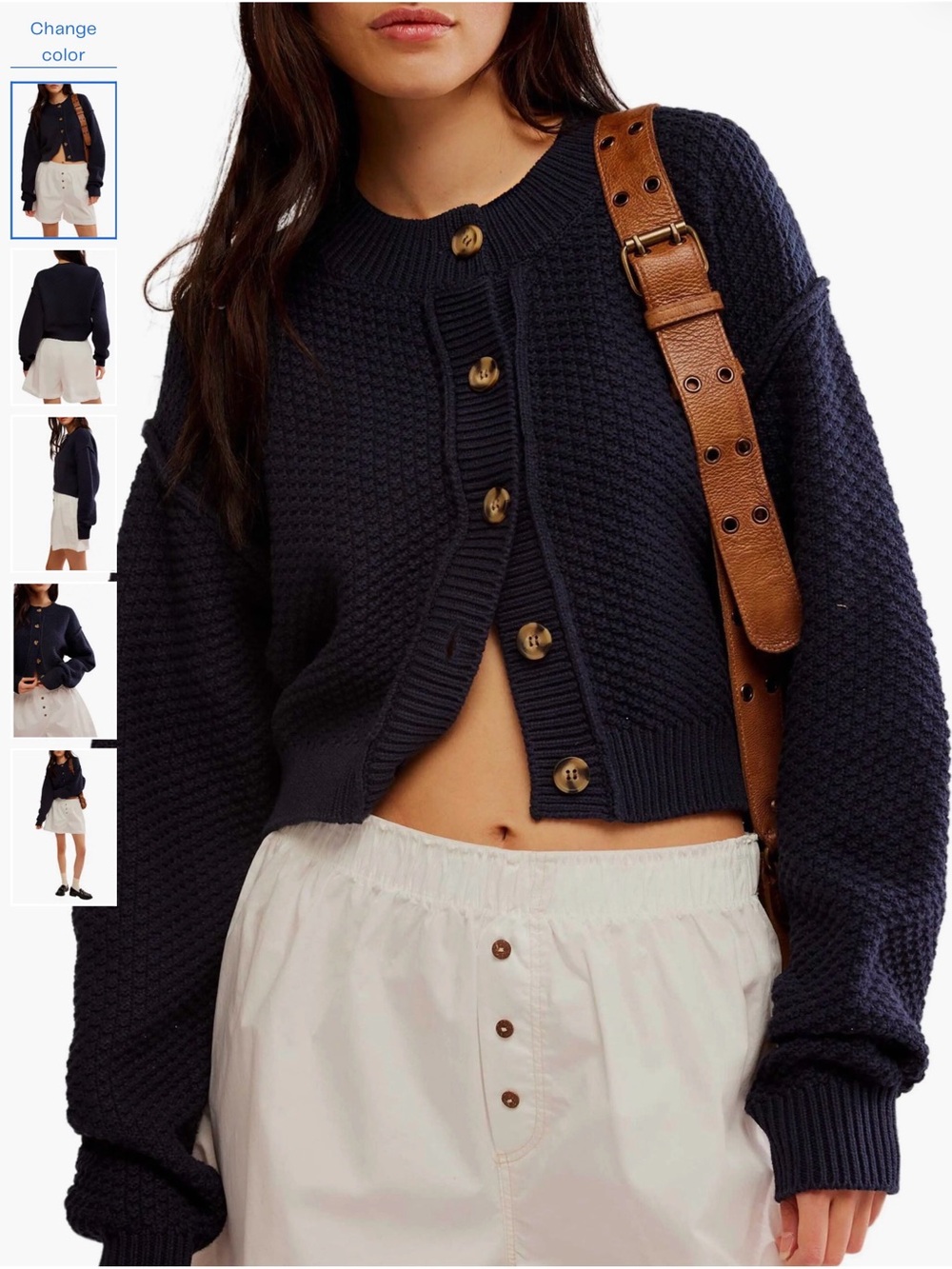 Free People Lila Cardigan Medium